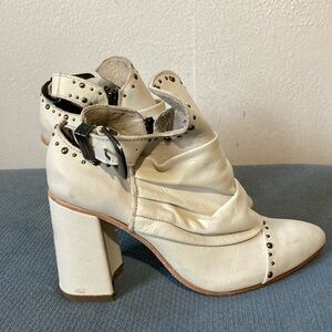 Freebird by Steven White Ankle Boots with Studded Details